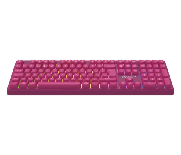 CANYON Fortnax GKW-2 Wireless (magenta) - 1546976 - zdjęcie 3